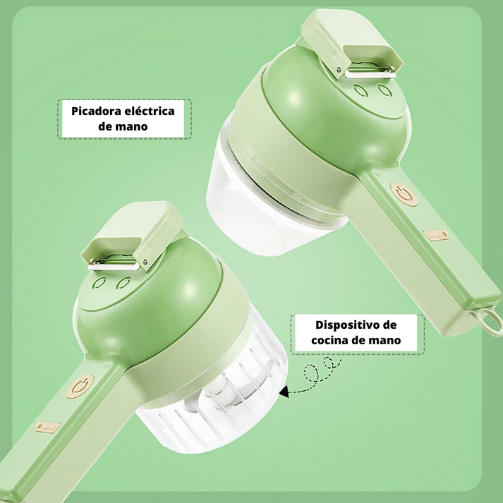 MultiChop® 4 en 1 Picadora de verduras ⭐⭐⭐⭐⭐