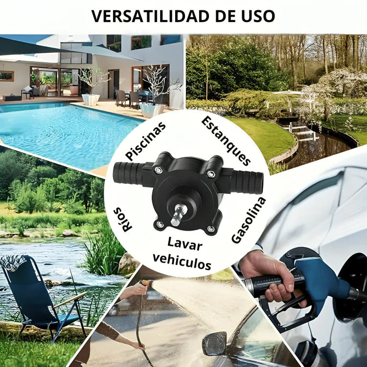 PowerPump™ - CONVERTIDOR DE TALADRO A BOMBA DE AGUA⭐⭐⭐⭐⭐