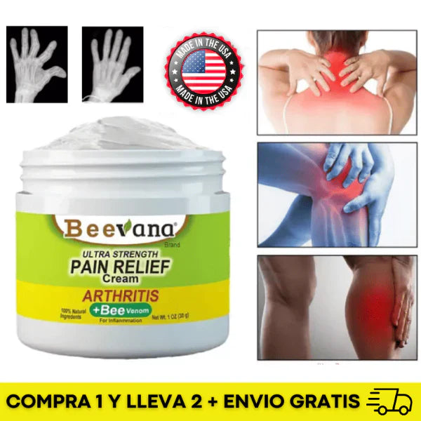 Beevana - Crema De veneno de abeja Multifuncional - COMPRE 1 LLEVE 2⭐ ⭐ ⭐ ⭐ ⭐
