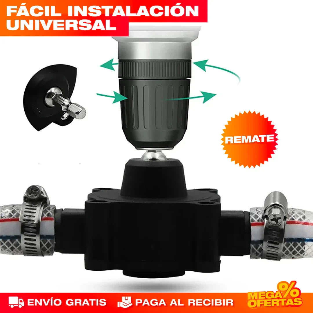 PowerPump™ - CONVERTIDOR DE TALADRO A BOMBA DE AGUA⭐⭐⭐⭐⭐