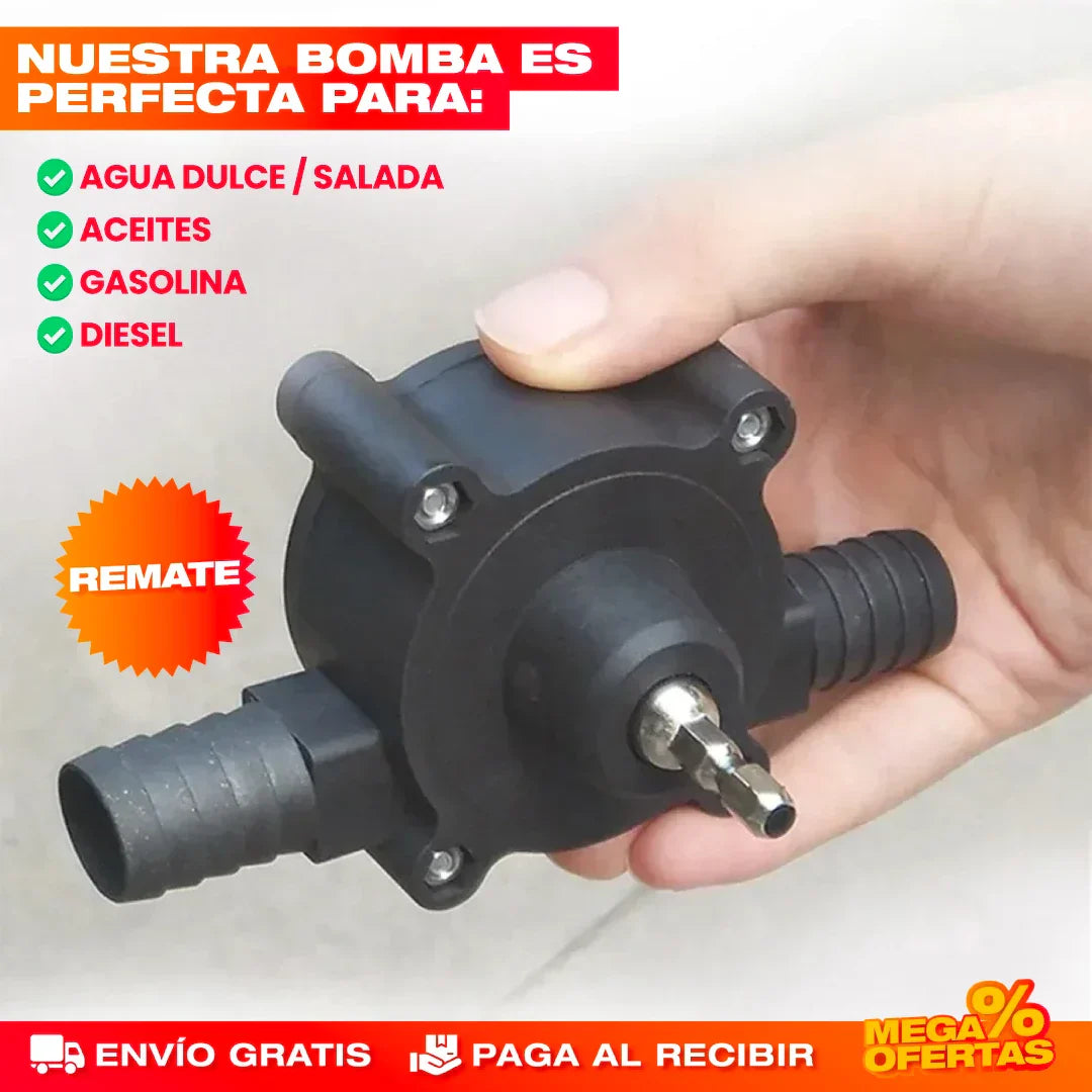 PowerPump™ - CONVERTIDOR DE TALADRO A BOMBA DE AGUA⭐⭐⭐⭐⭐