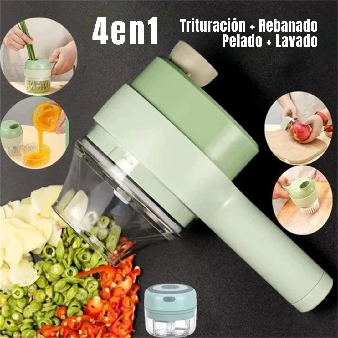 MultiChop® 4 en 1 Picadora de verduras ⭐⭐⭐⭐⭐