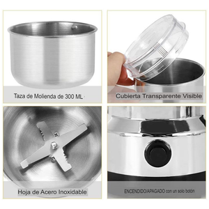 Molino De Café Nima Fast® Eléctrico Multifuncional⭐⭐⭐⭐⭐