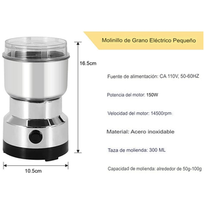 Molino De Café Nima Fast® Eléctrico Multifuncional⭐⭐⭐⭐⭐