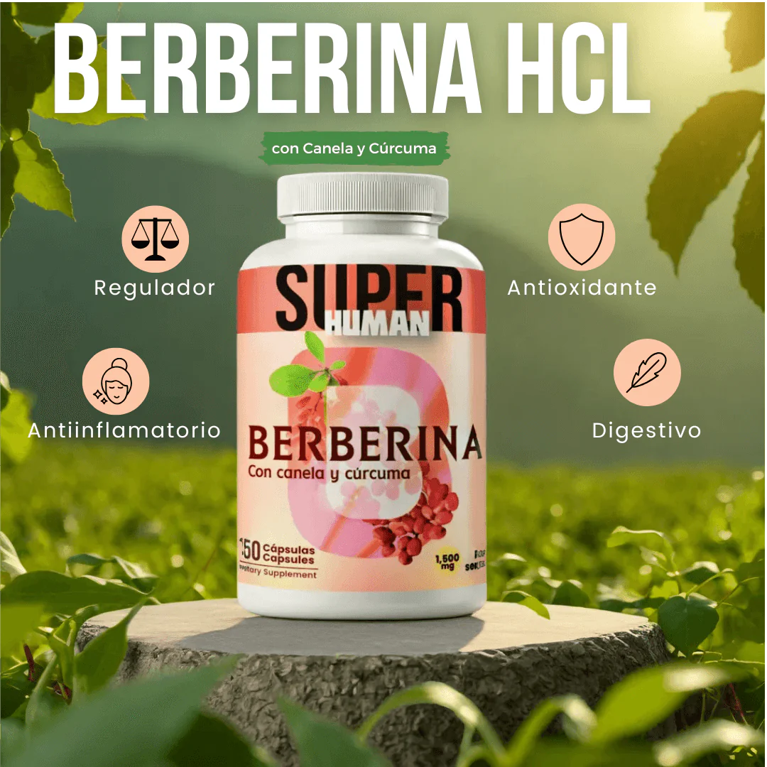 Berberina Slim® - Cápsulas de Equilibrio de la Glucosa y Prevención Diabética⭐⭐⭐⭐⭐